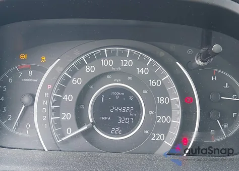 2013 Honda Cr-V Touring z USA, uszkodzony, nr VIN 2HKRM4H95DH103364